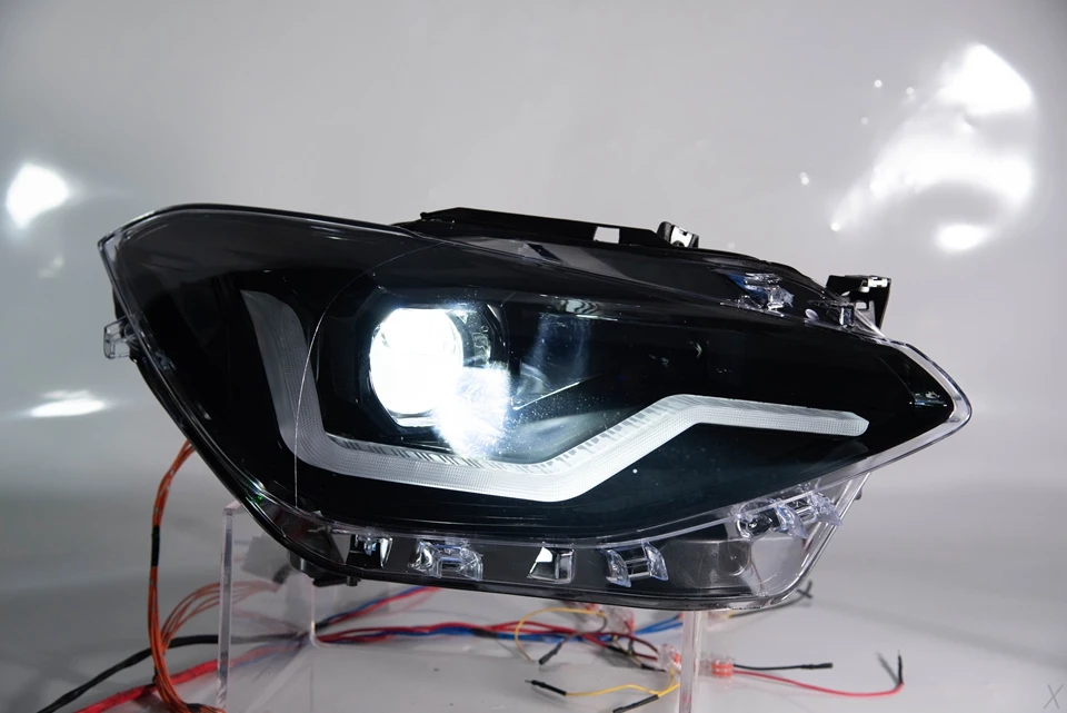 Car Lights for BMW F20 2012-2015 116i 120i LED Auto Headlights Assembly Upgrade Bifocal Lens Dynamic Lamp Exterior Accessories
