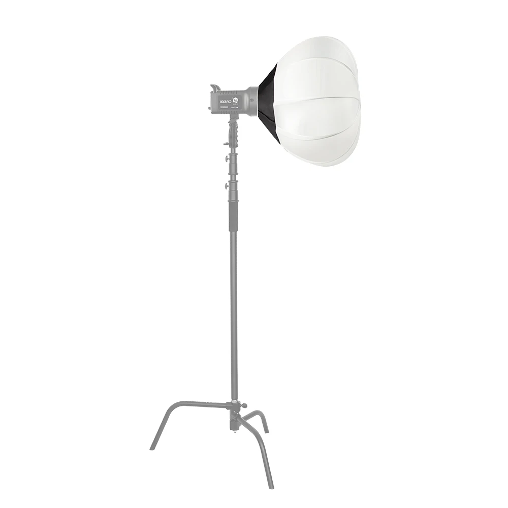 65cm Globe Lantern Softbox Bowens Elinchrom Mount Quick Ball Diffuser Ring Soft Light Modifier for Film-Making Video Shoot Flash