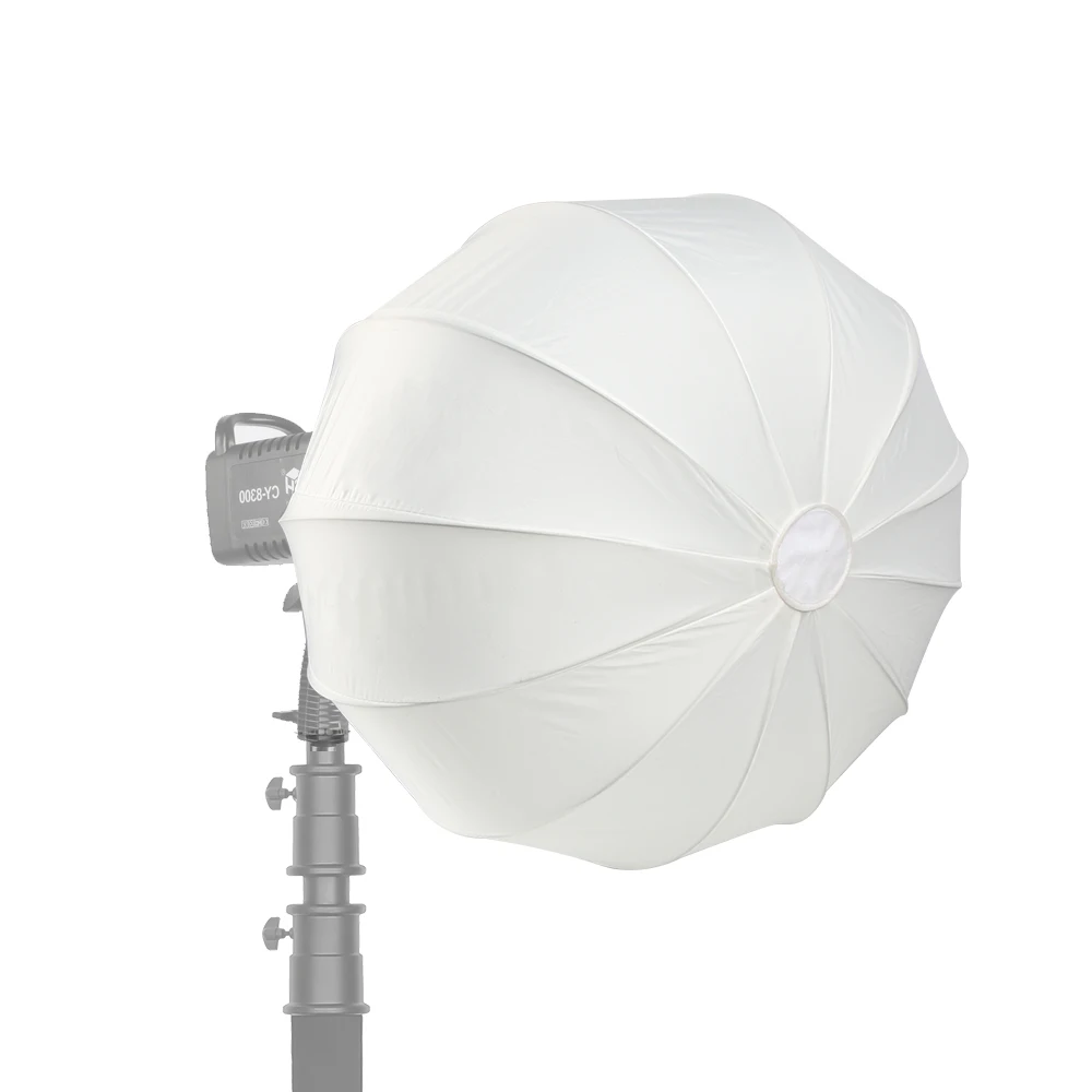 65cm Globe Lantern Softbox Bowens Elinchrom Mount Quick Ball Diffuser Ring Soft Light Modifier for Film-Making Video Shoot Flash