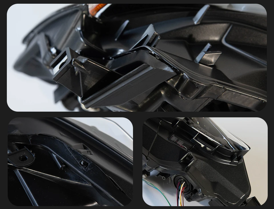 AKD Head Lamp for Lexus is is250 LED Headlight 2013-2016 Headlights is300 DRL Turn Signal High Beam Angel Eye Projector Lens