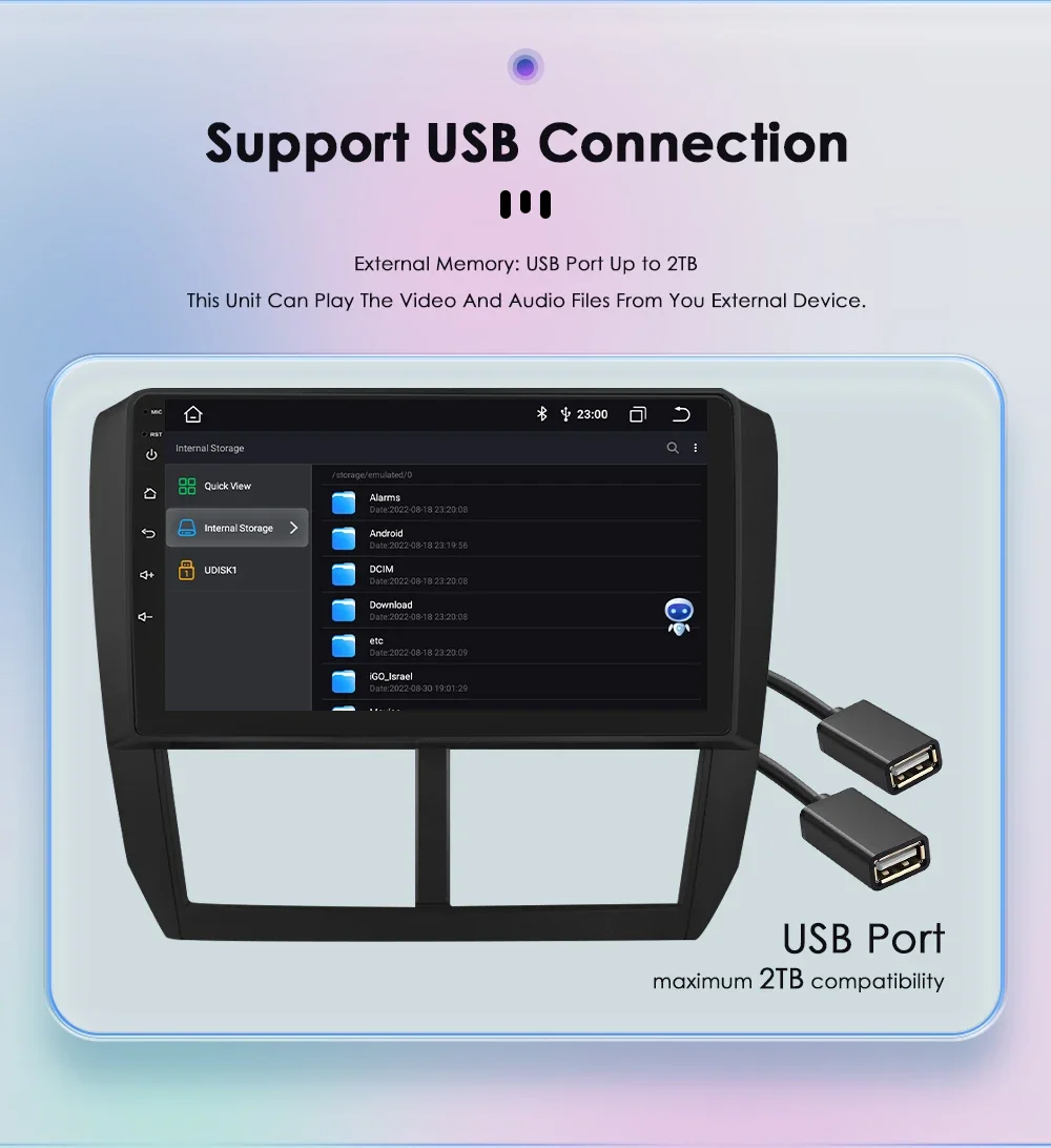 Android Car Radio for Subaru Forester 2008-2012 for Impreza wrx Auto Multimedia Player 2din Carplay Head Unit 7862 DSP WIFI