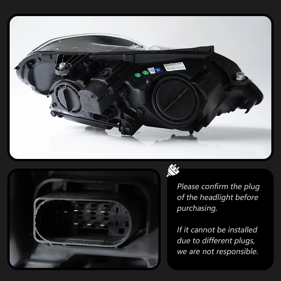 Car Lights for Benz W212 LED Headlight 2010-2013 E200 E300 E260 Head Lamp Drl Projector Lens Automotive Accessories