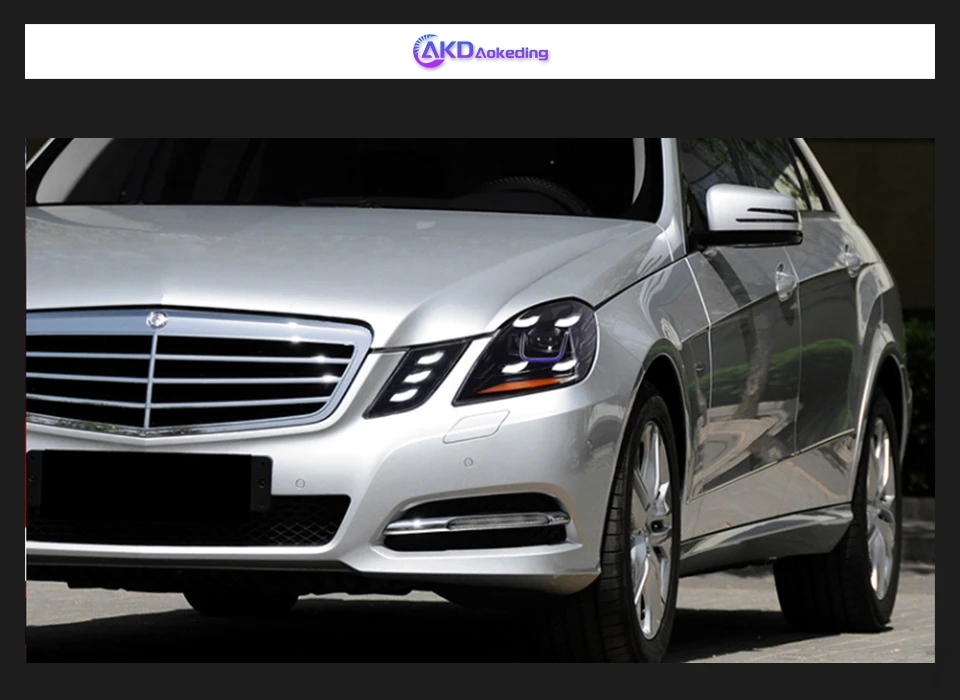Car Lights for Benz W212 LED Headlight 2010-2013 E200 E300 E260 Head Lamp Drl Projector Lens Automotive Accessories