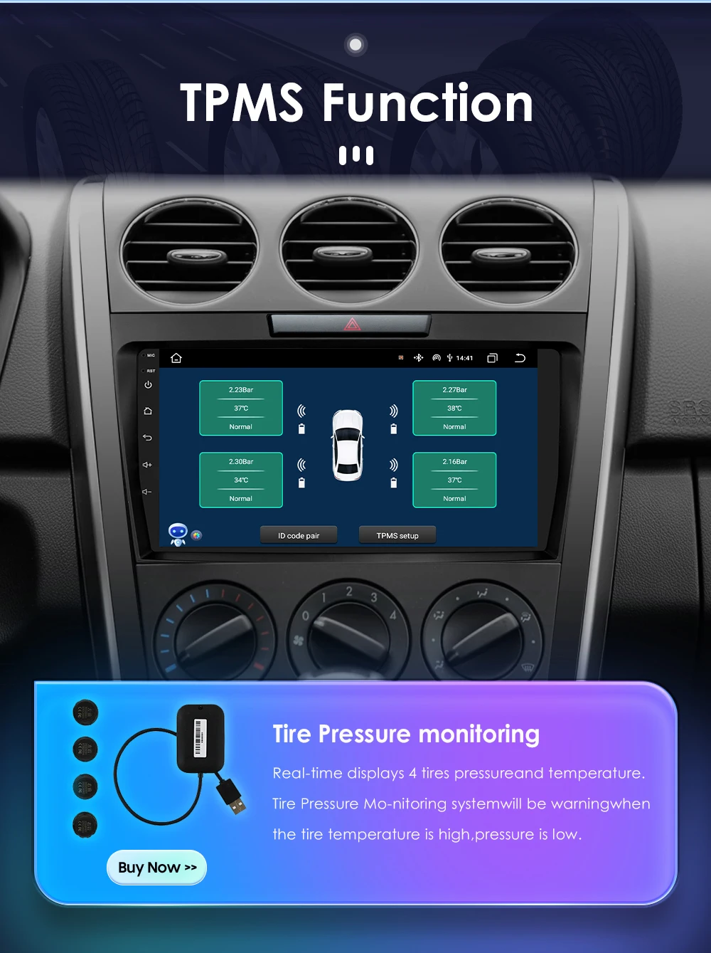 Hizpo 2 DIN Radio For Mazda Cx-7 CX7 2008-2015 Car Android Multimedia Player Autoradio Carplay GPS Stereo Head Unit 7862 8+128G