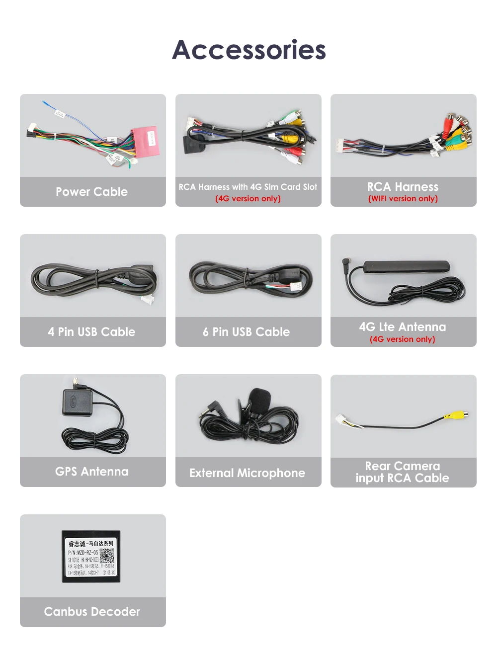Hizpo 2 DIN Radio For Mazda Cx-7 CX7 2008-2015 Car Android Multimedia Player Autoradio Carplay GPS Stereo Head Unit 7862 8+128G