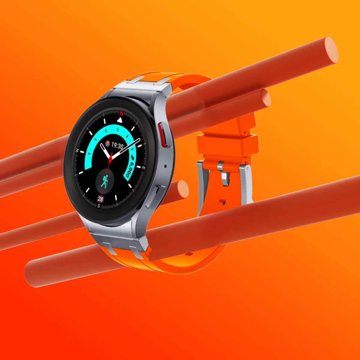 No Gaps Silicone Strap for Samsung Galaxy Watch 6 5 4 40mm 44mm 6 Classic 43mm 47mm Sports Soft Bracelet for 5Pro 45mm Watchbnad
