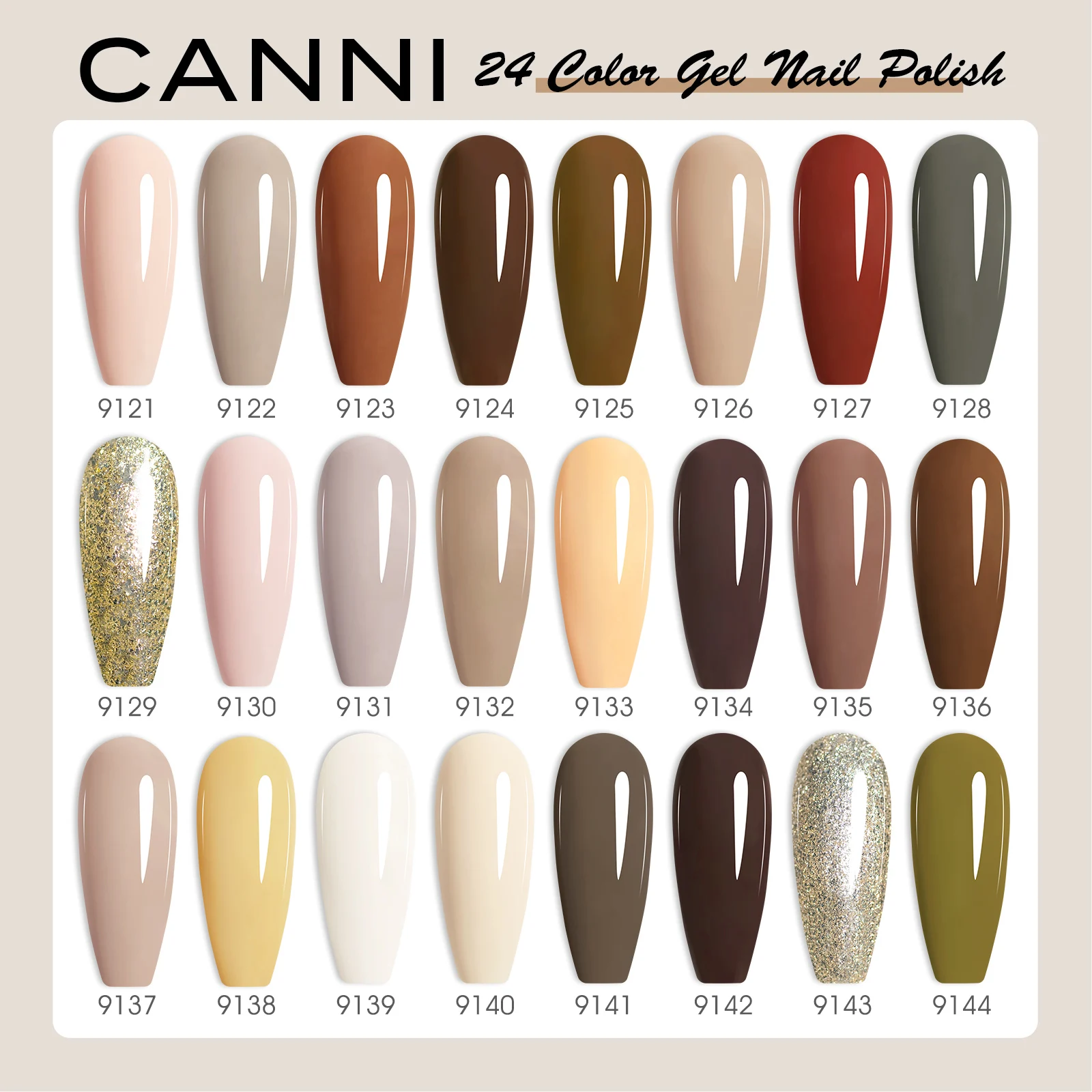30pcs/set CANNI TPO FREE HEMA FREE Gel Polish VIPKit WholeSet New Learner Nail Maincure Gel Varnish Branded Suitcase