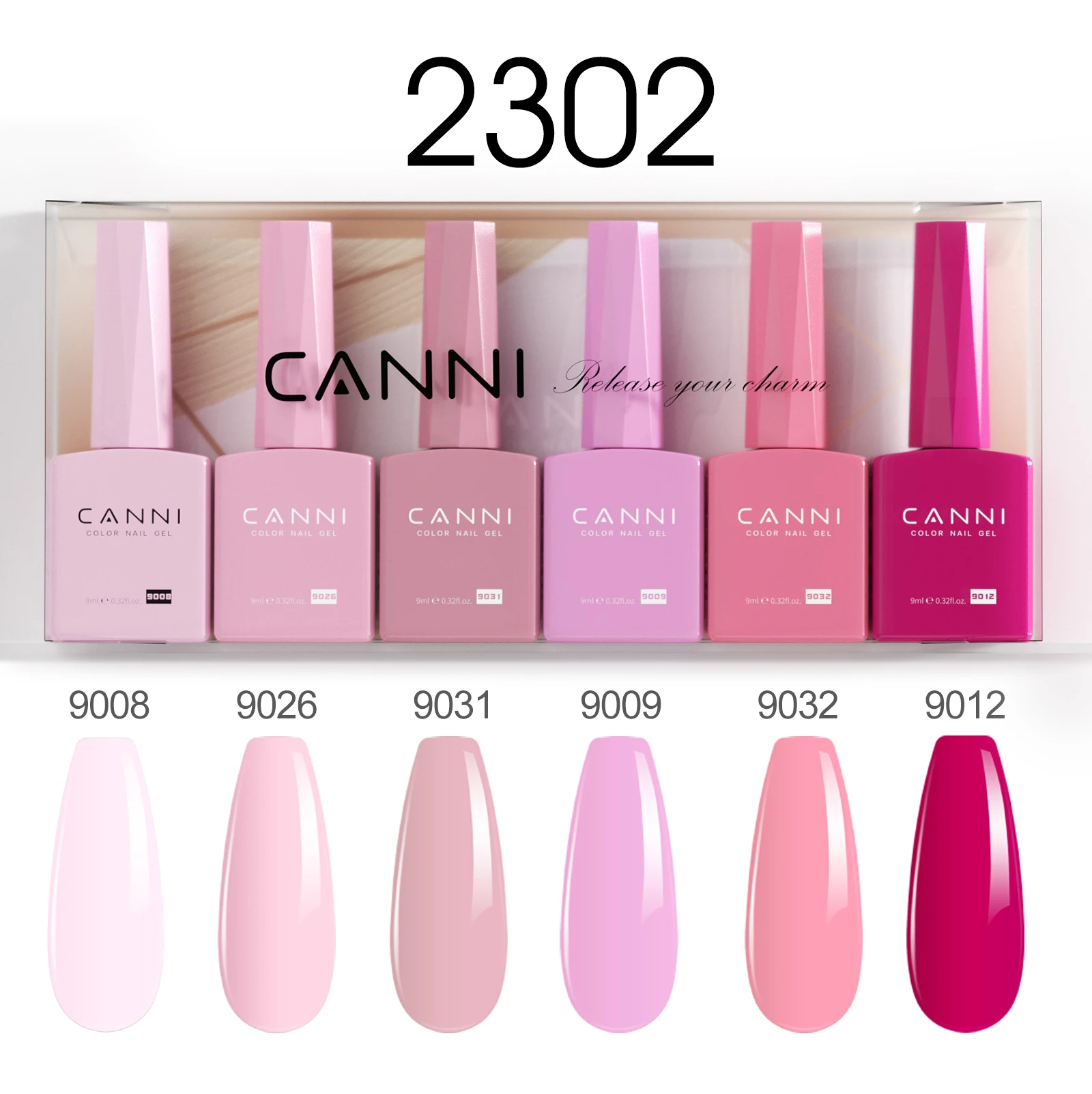 30pcs/set CANNI TPO FREE HEMA FREE Gel Polish VIPKit WholeSet New Learner Nail Maincure Gel Varnish Branded Suitcase