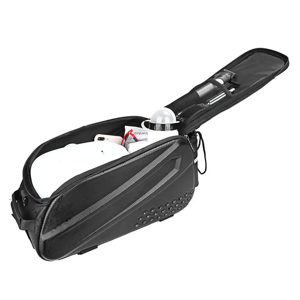 10L Bike Frame Bag Cycling Bag Bicycle Pouch Storage Organizer Water Bottle Holder Waterproof Bicycle Bag Bike Pack Frame Bag