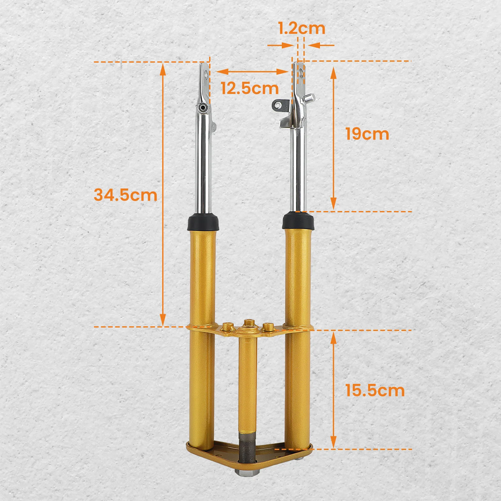 New Front Forks Shock Suspension Assembly for Honda 50 XR50 CRF50 2004-2014 for XR50 CRF50 50cc 70cc 90cc 110cc