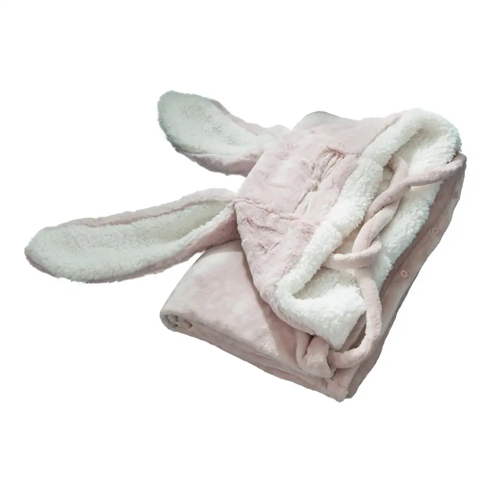 Blanket Hoodie For Women Bunny Ear Blanket Cloak Soft Breathable Bunny Ear Blanket Hooded Cloak For Women Birthday Gift