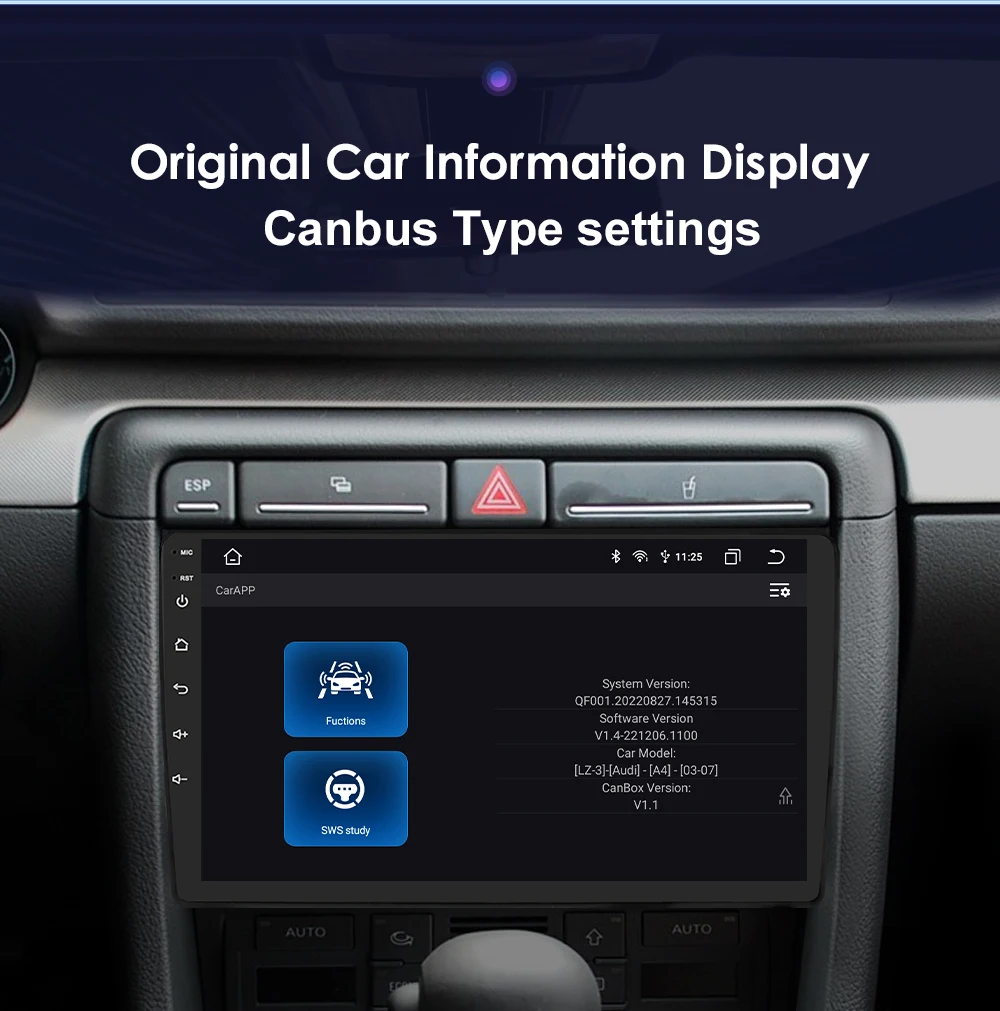 Hizpo AI Voice Radio For Audi A4 2000-2009 S4 B6 B7 RS4 Seat Exeo RS4 Car Multimedia GPS 2din Wireless CarPlay Android Auto 7862
