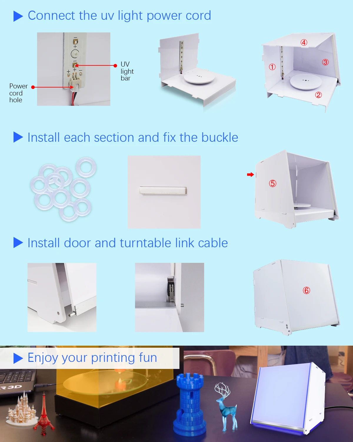 JAYO AMS Support Bracket for Bambu Lab Compatible X1 P1 Series - Maintenance Facilitator And Workspace Organizer