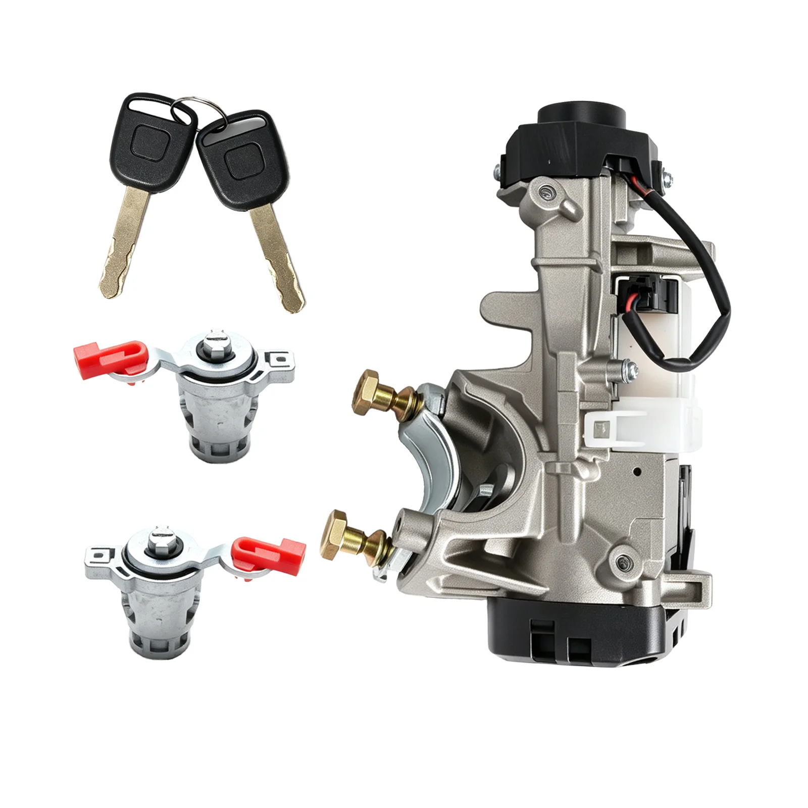 1 Set 72185-S9A-013 For Honda Car Ignition Switch Cylinder Door Lock LH RH With Keys For Honda CR-V Civic Element Auto Accessory