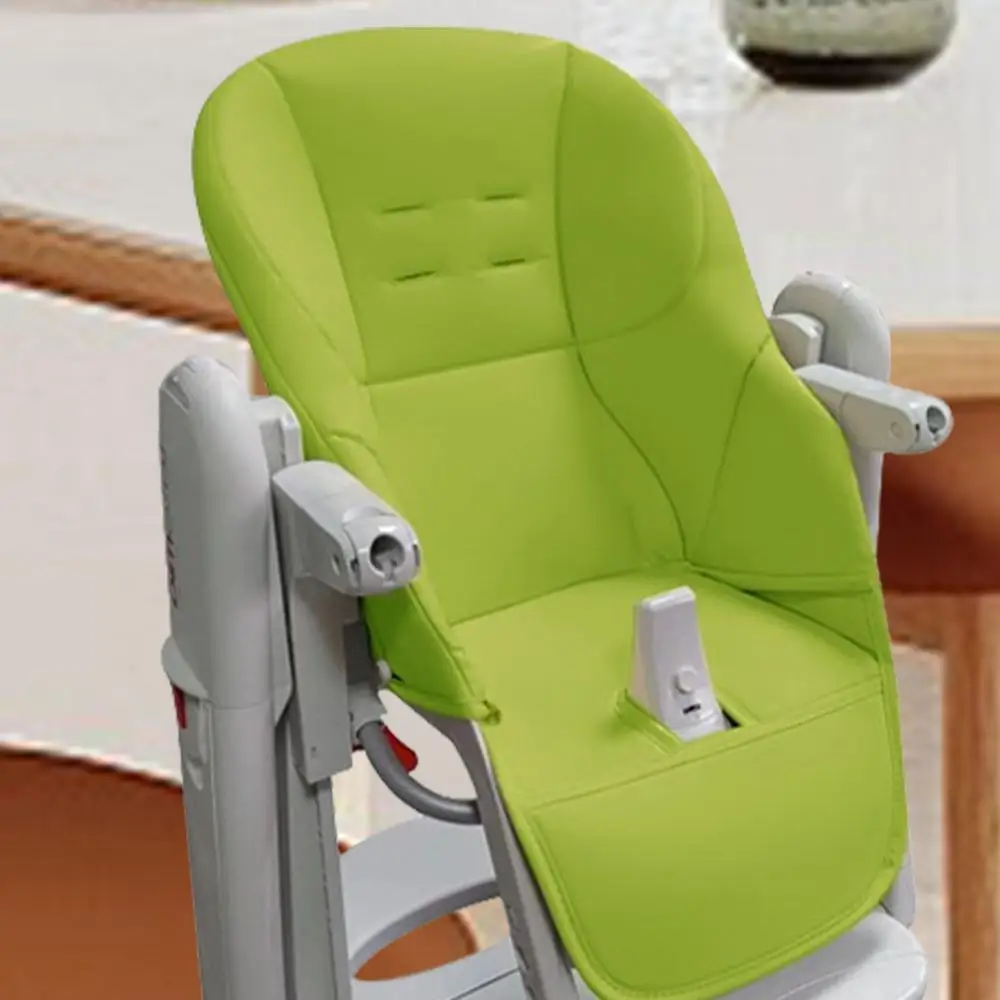 Dining Chair Cushion Kids Stay In Place Backing Seat Pad Cushion Leather Anti-Scratch Easy Clean Chair For Antilop High Chair
