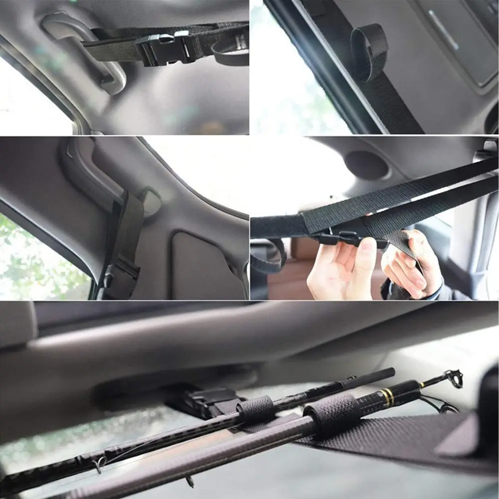 Fishing Pole Rack For Truck Fishing Pole Rack Roof Rack Fishing Pole Storage Organizer Car Rod Holder 5 Rod Capacity Car