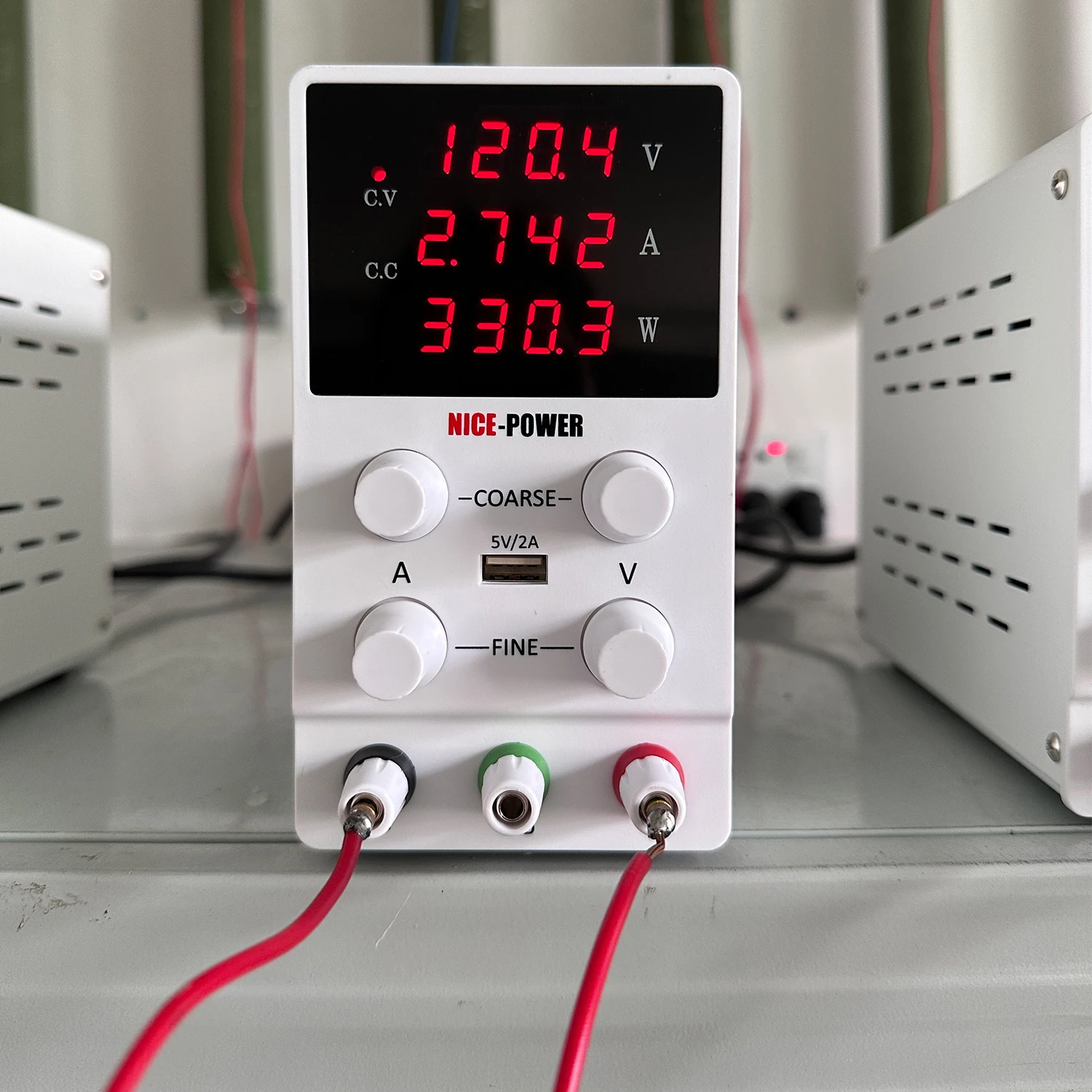 Adjustable DC Lab Power Supply 30V 10A /60V 5A/120V 3A Digital Bench Power Source For Titanium Anodized Repair Voltage Regulator
