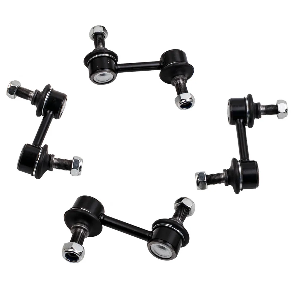 4x Front & Rear Sway Bar End Links for Chevy Corvette C5 C6 1997-2013 Sway Bar End Links Roll Bar Suit for Chevy Chevrole