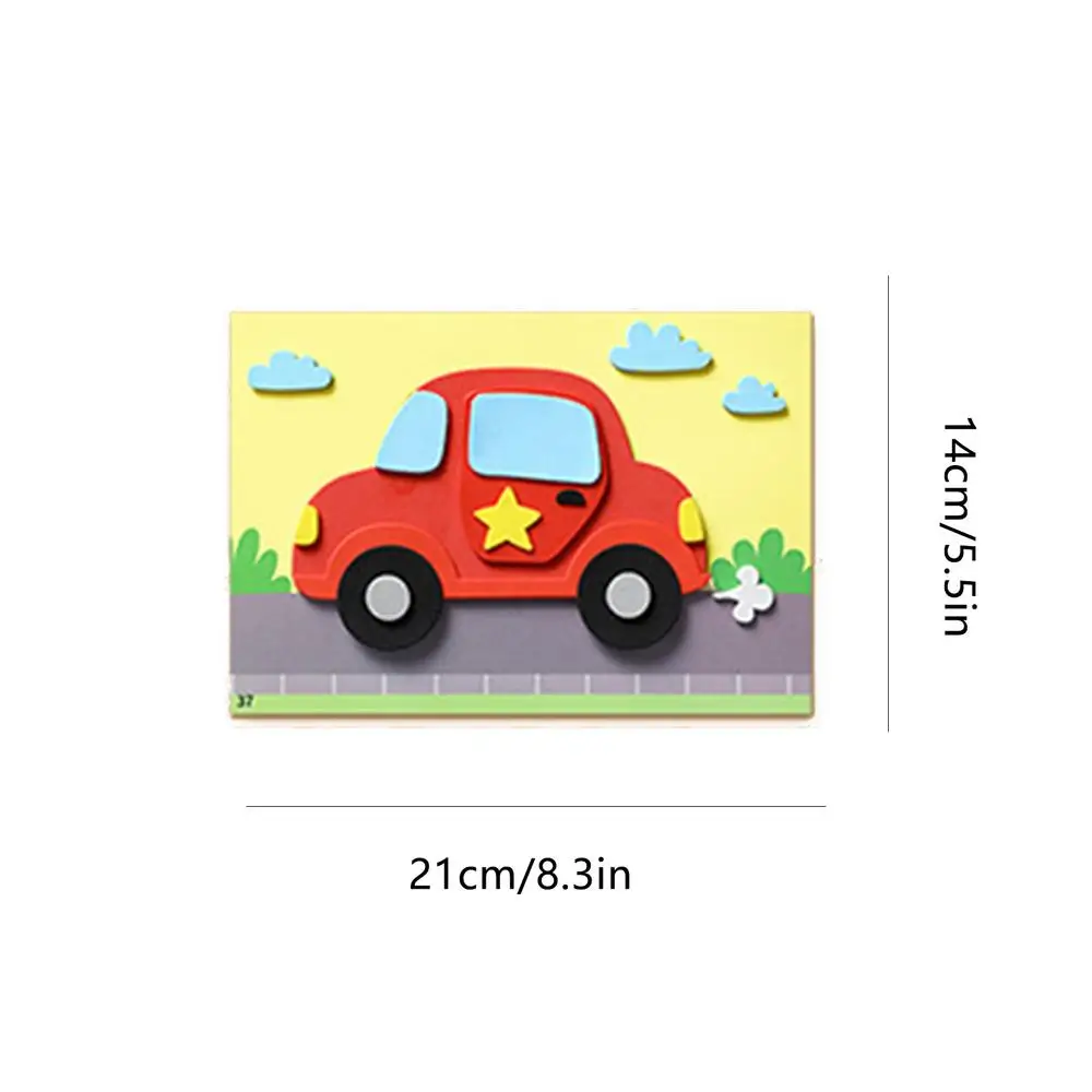 3D EVA Foam Sticker Toddler Kids Art Craft Kits Interactive Handmade Crafts Learning Toy For Kids Kindergarten Education