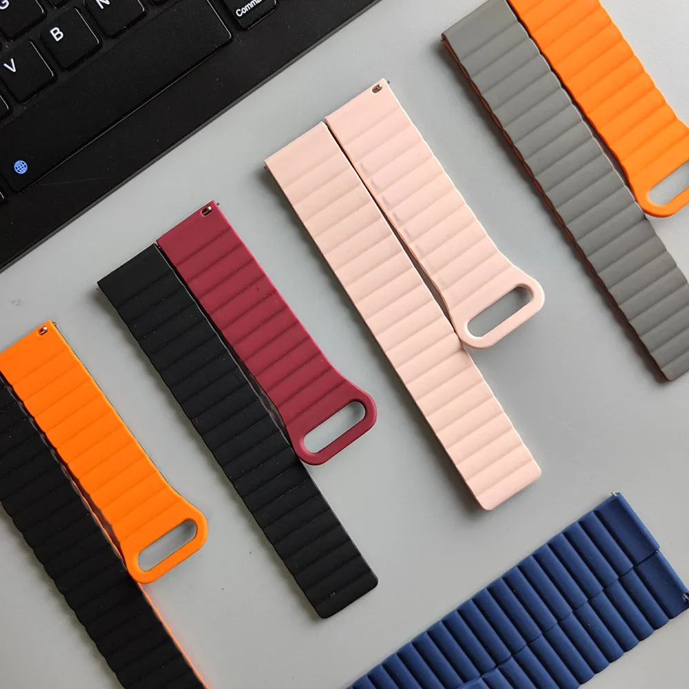 Silicone watchband For Huawei Watch FIT 2 Straps smart Wrist band sport Replacement correa fit2 Magnetic bracelet Accessories