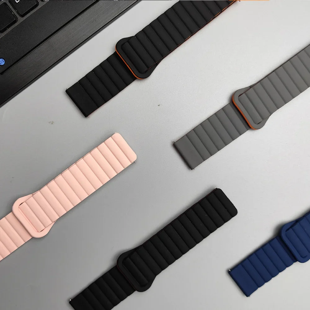 Silicone watchband For Huawei Watch FIT 2 Straps smart Wrist band sport Replacement correa fit2 Magnetic bracelet Accessories