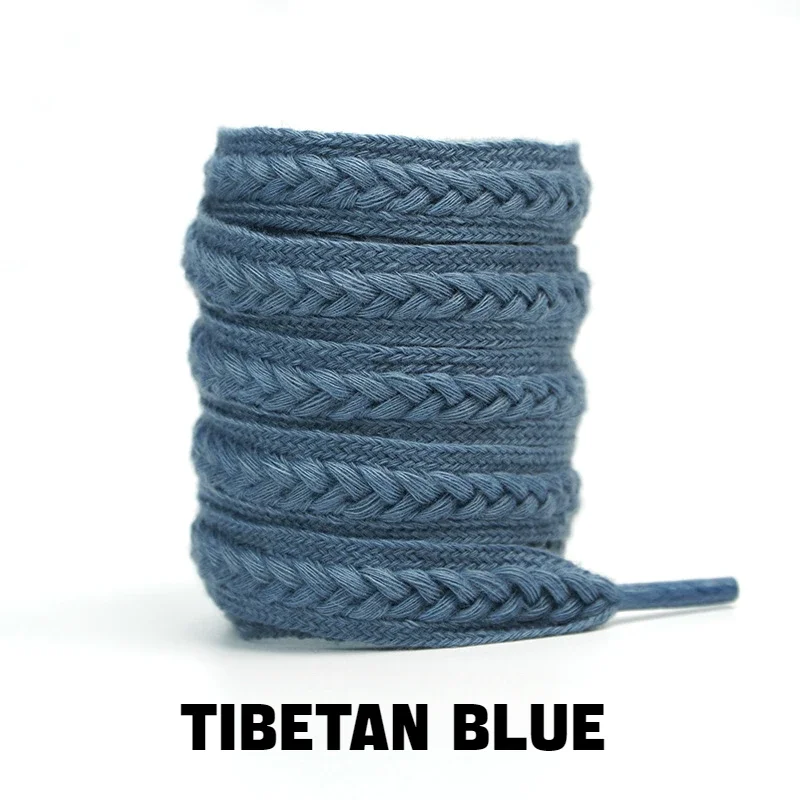 1Pair Sneakers Flat Shoelace Fashion Wheat Shoelaces 1.5cm Widen Brand Cotton Laces for Shoes 100/120/140/160CM Shoestrings