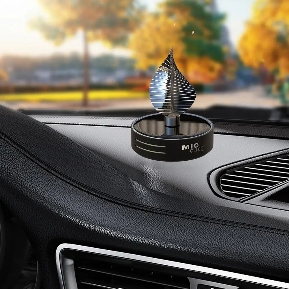 Solar-Powered Car Air Fresheners long-lasting Car Scent Diffuser Eco-Friendly Aromatherapy Car Decorations Accessories