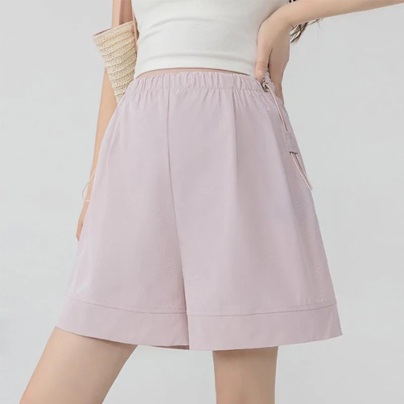 Summer Maternity Belly Short Pants Pregnant Women Shorts Pregnancy Short Trousers Adjustable Belly Clothes Korean Style