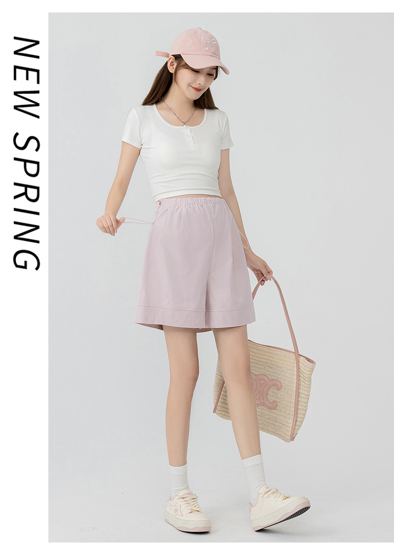 Summer Maternity Belly Short Pants Pregnant Women Shorts Pregnancy Short Trousers Adjustable Belly Clothes Korean Style