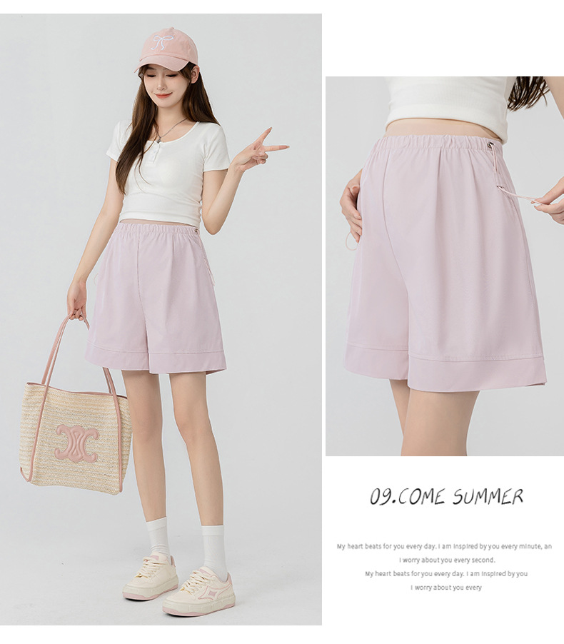 Summer Maternity Belly Short Pants Pregnant Women Shorts Pregnancy Short Trousers Adjustable Belly Clothes Korean Style