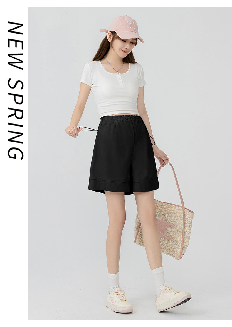Summer Maternity Belly Short Pants Pregnant Women Shorts Pregnancy Short Trousers Adjustable Belly Clothes Korean Style
