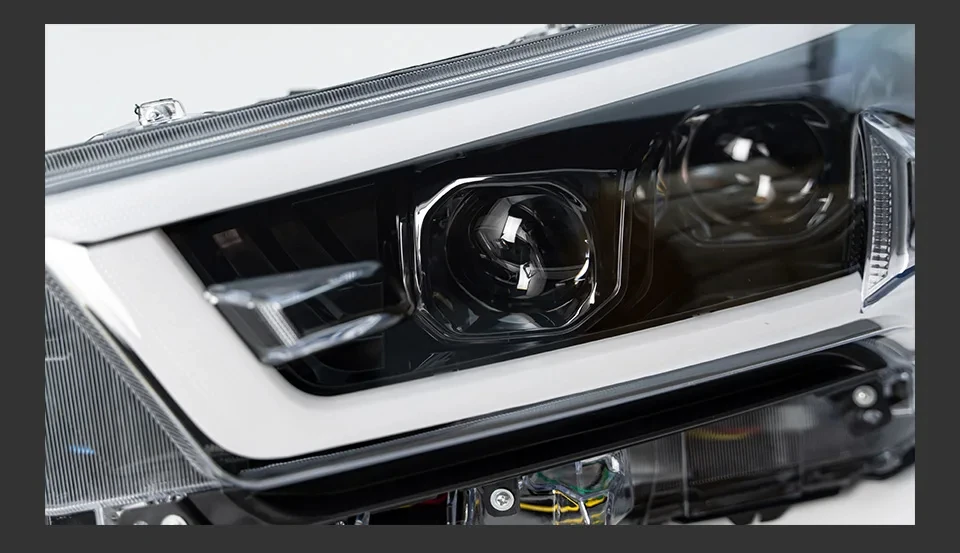 AKD Head Lamp for Toyota HILUX REVO LED Headlight 2021-2022 Headlights HILUX DRL Turn Signal High Beam Angel Eye Projector Lens