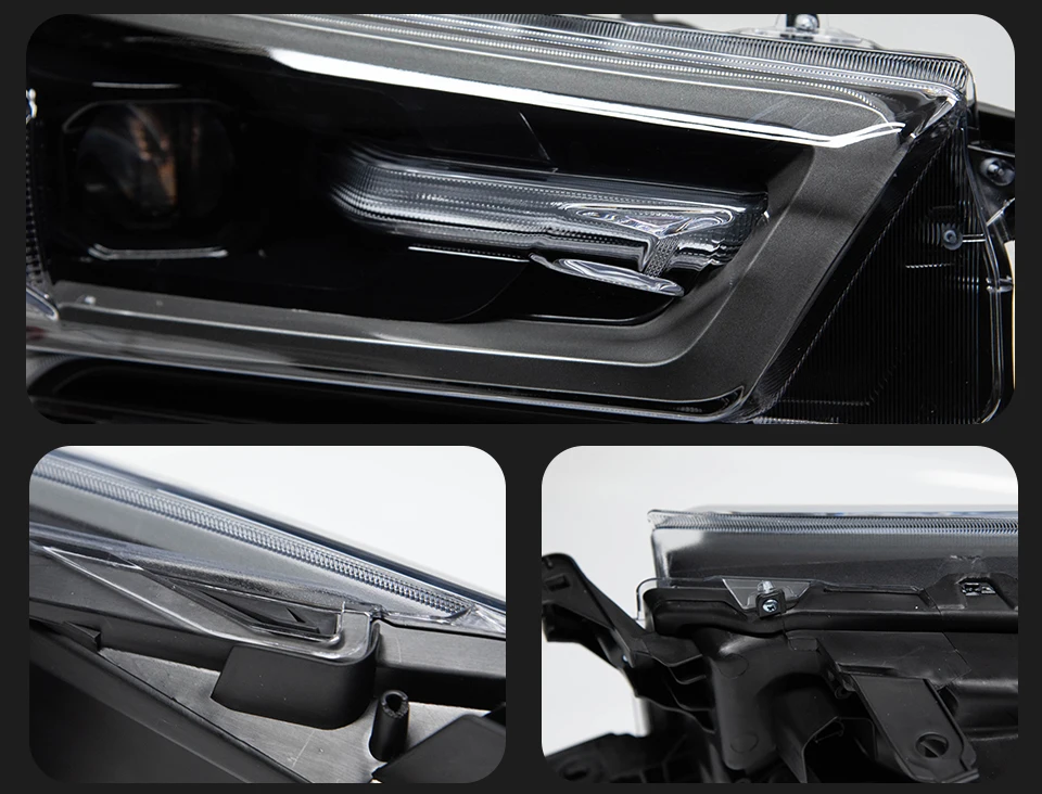 Car Lights for Toyota HILUX REVO ROCCO LED Headlight 2021-2024 HILUX Lamp Drl Projector Lens Automotive Accessories