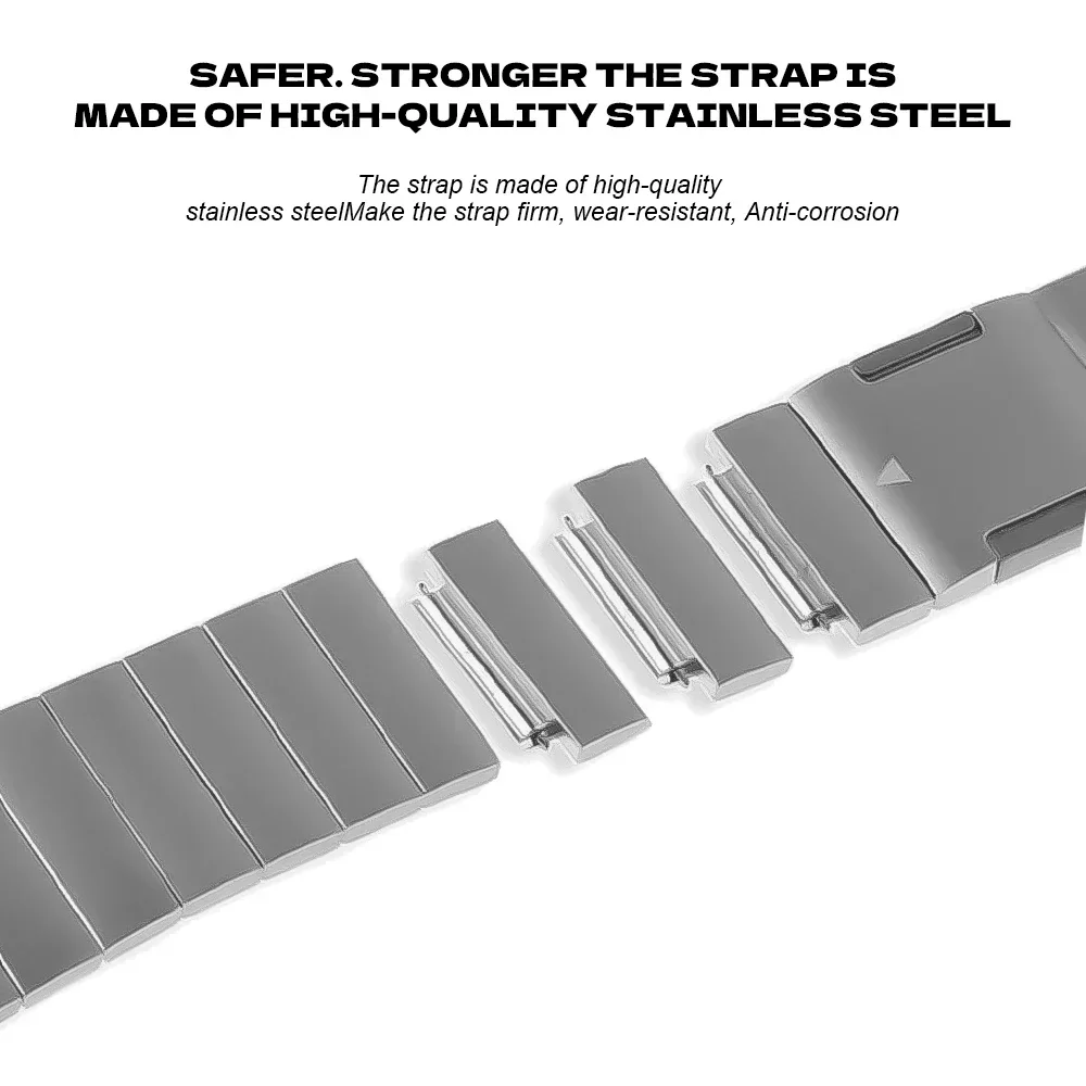 Bracelet for Samsung Galaxy Watch 6 Classic 47mm 43mm Band 4 42 46mm No Gaps Stainless Steel Strap for Watch4 5 Pro 44mm 40 45mm