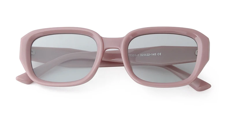 SORVINO Fashion Pink Square Sunglasses Men Women Luxury Design Small Rectangle Street Sun Glasses Ladies Vintage Driving Shades