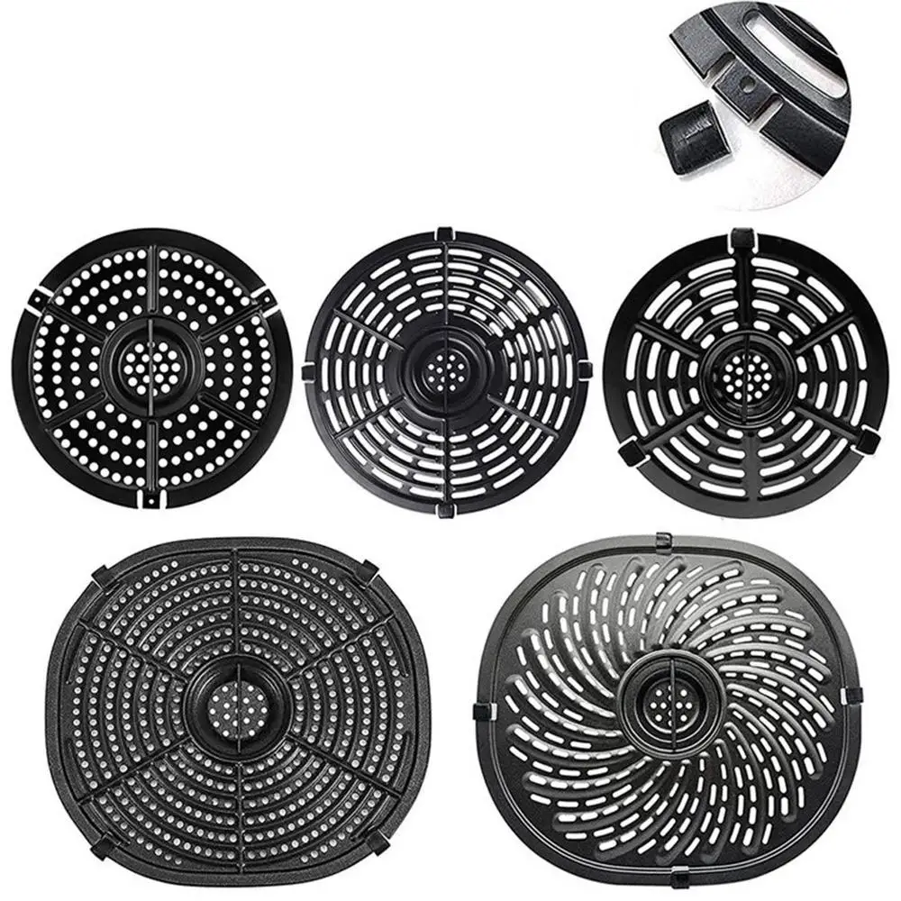 10Pcs/set Silicone Air Fryer Rubber Bumpers Reusable Rubber Protective Feet Covers Air Fryer Rubber Feet Replacement