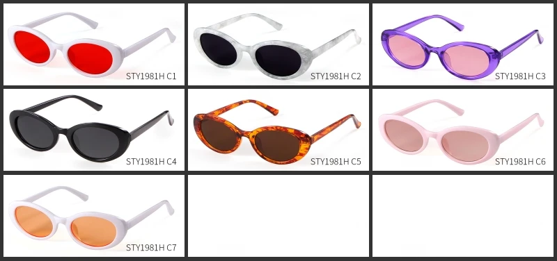 SORVINO Leopard Brown Small Oval Women's Sunglasses 2024 New Fashion Purple Sexy Retro Colorful Sun Glasses Shade UV400 Eyeglass