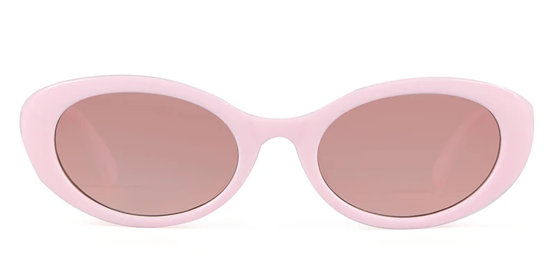 SORVINO Leopard Brown Small Oval Women's Sunglasses 2024 New Fashion Purple Sexy Retro Colorful Sun Glasses Shade UV400 Eyeglass