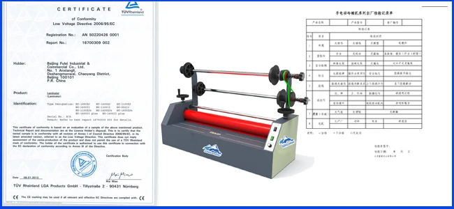 US Stock Qomolangma 26" Semi Auto Small Home Electric Business Card Cold Laminator laminating and mounting Machine Wholesale