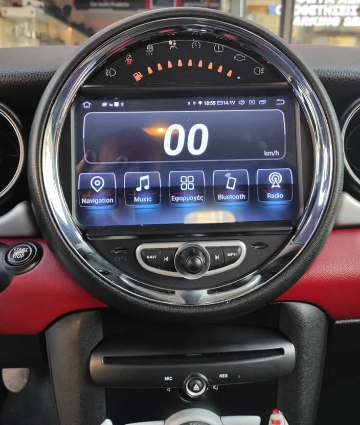 Android Auto Radio Head Unit for BMW Mini Roadster Countryman Paceman Upgrade Android 13 Apple CarPlay Car Stereo GPS Navi DVD