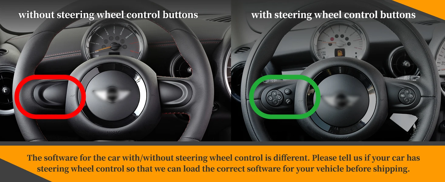 Android Auto Radio Head Unit for BMW Mini Roadster Countryman Paceman Upgrade Android 13 Apple CarPlay Car Stereo GPS Navi DVD