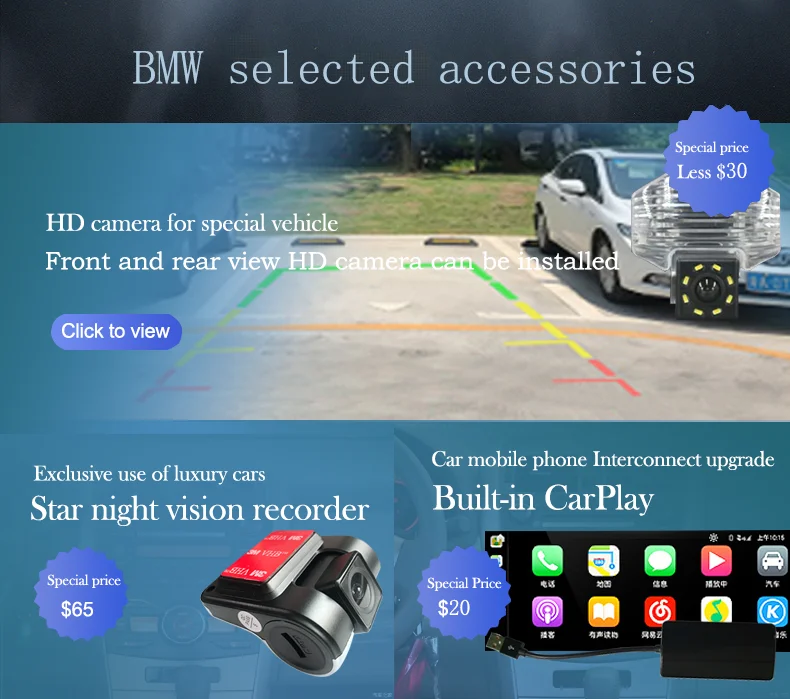 Android Auto Radio Head Unit for BMW Mini Roadster Countryman Paceman Upgrade Android 13 Apple CarPlay Car Stereo GPS Navi DVD