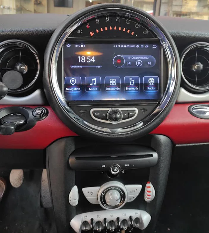Android Auto Radio Head Unit for BMW Mini Roadster Countryman Paceman Upgrade Android 13 Apple CarPlay Car Stereo GPS Navi DVD