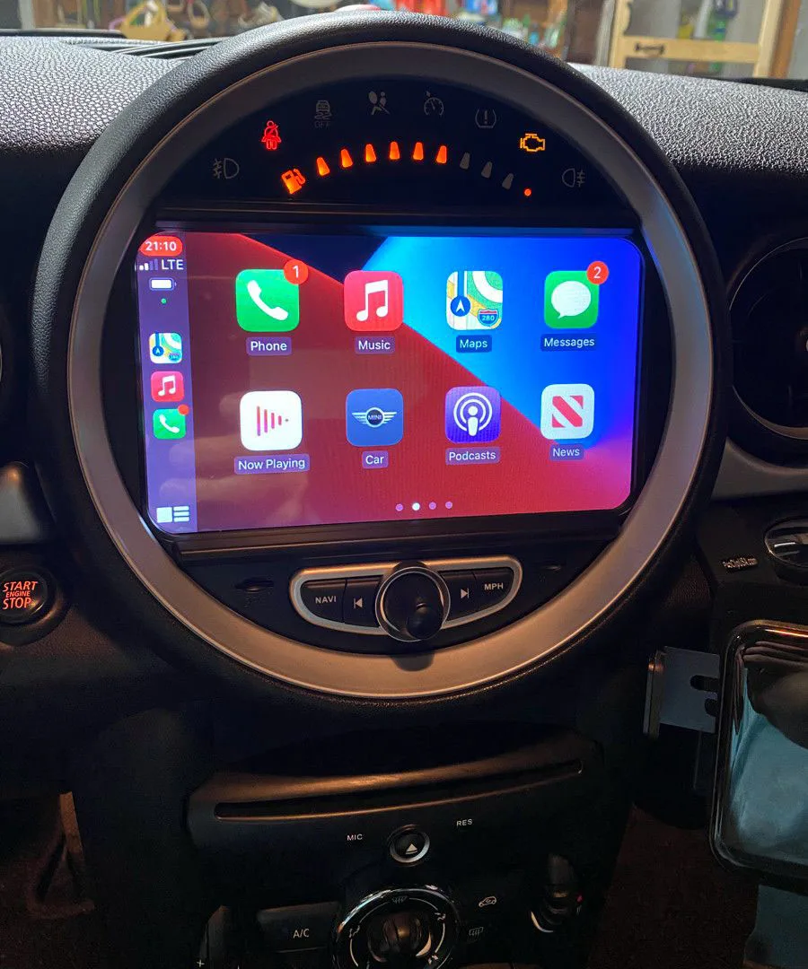 Android Auto Radio Head Unit for BMW Mini Roadster Countryman Paceman Upgrade Android 13 Apple CarPlay Car Stereo GPS Navi DVD