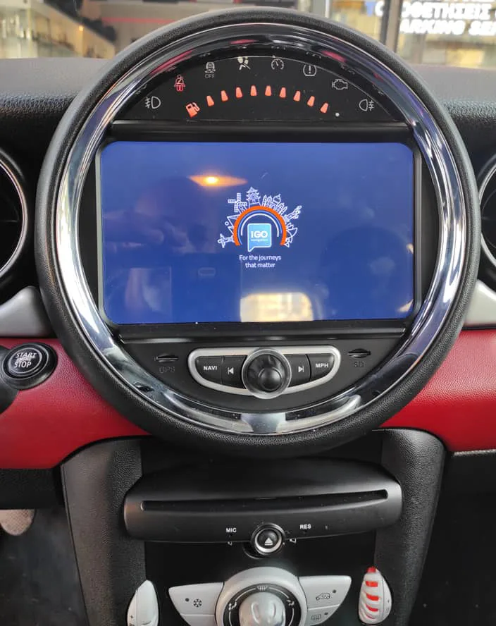Android Auto Radio Head Unit for BMW Mini Roadster Countryman Paceman Upgrade Android 13 Apple CarPlay Car Stereo GPS Navi DVD