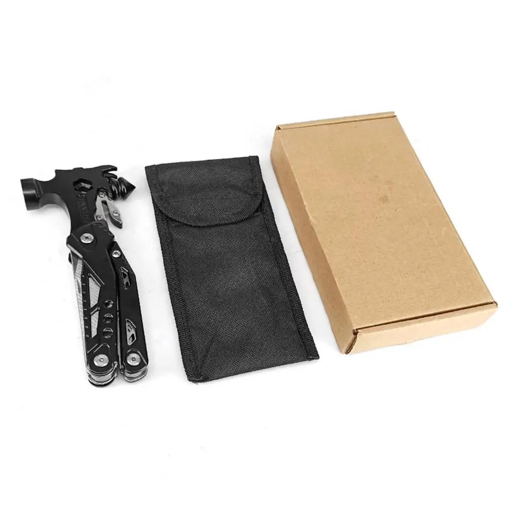 Car Window Breaker Escape Hammer Seat Belt Cutter Folding Auto Rescue Tool Car Glass Breaker Safety Hammer Cutting Tool Survival