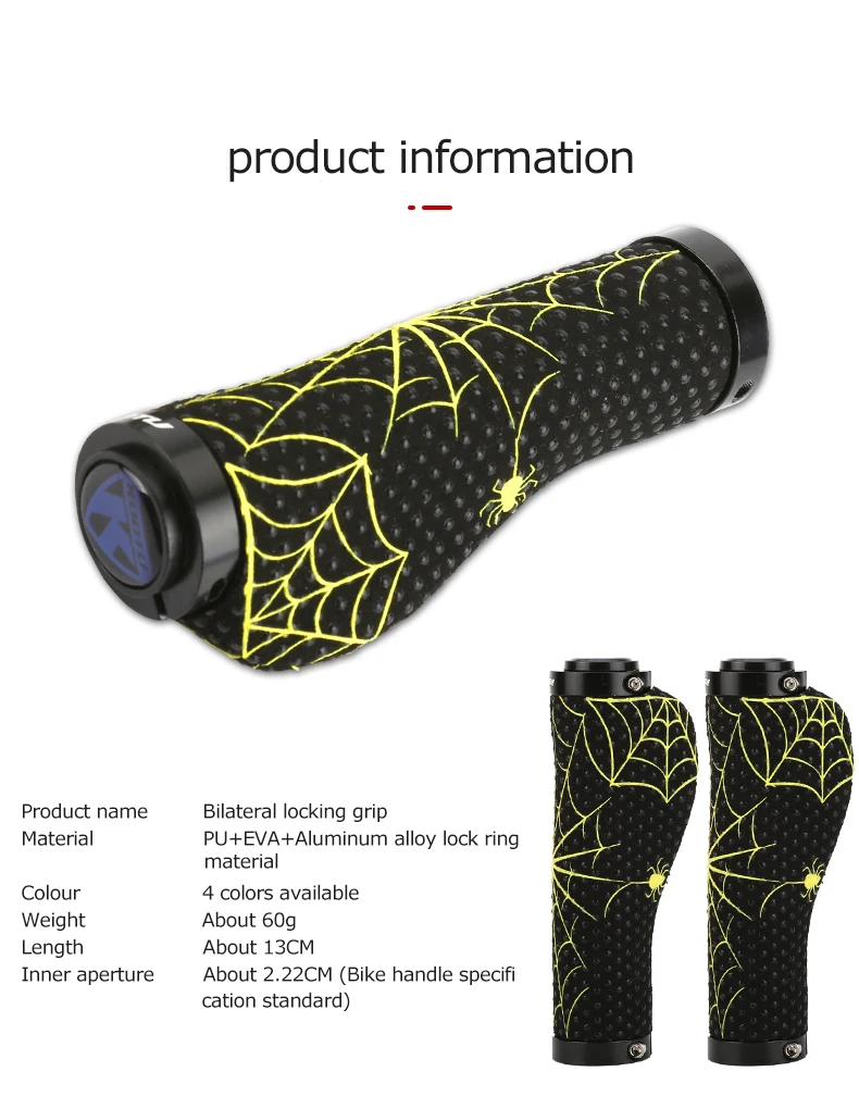 Anti-Slip Bicycle Handlebar Cover, BMX Mountain Bike Handlebar Lock Cover, Bicycle Accessories