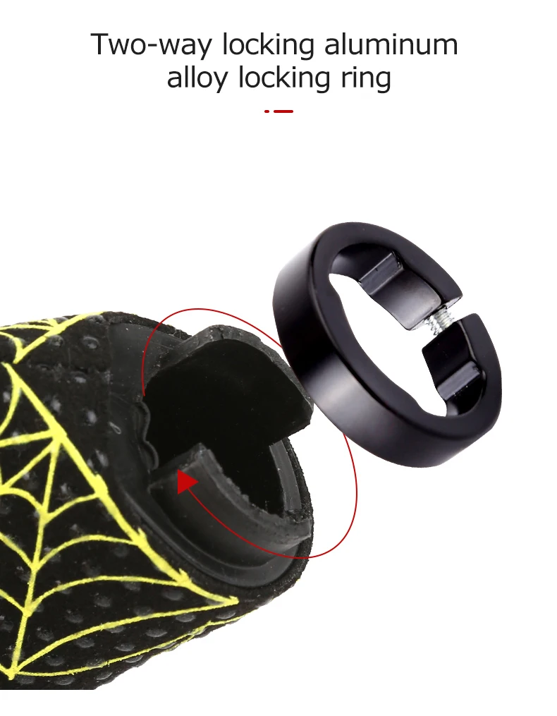 Anti-Slip Bicycle Handlebar Cover, BMX Mountain Bike Handlebar Lock Cover, Bicycle Accessories