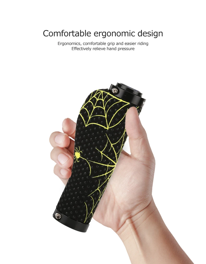 Anti-Slip Bicycle Handlebar Cover, BMX Mountain Bike Handlebar Lock Cover, Bicycle Accessories