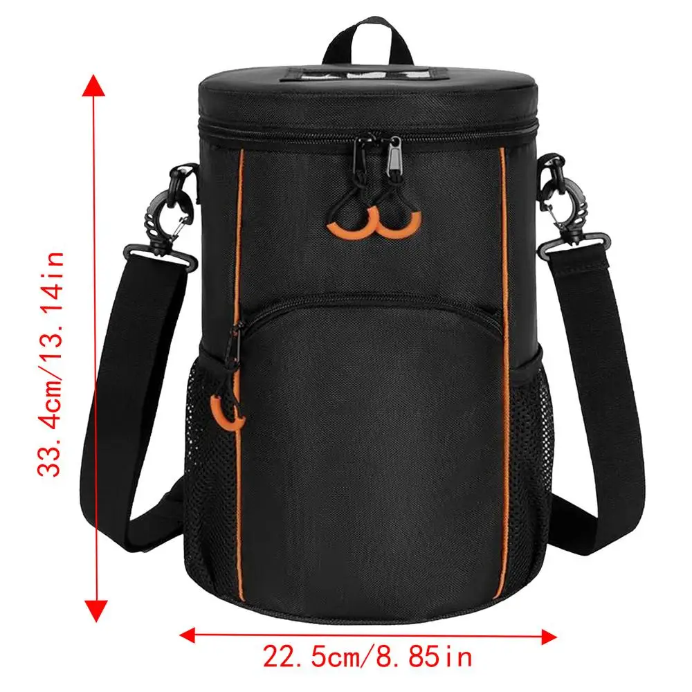 Large Capacity Sport Tennis Satchel Waterproof Balls Holder Bag Tennis Bag With Multiple Pockets And Shoulder Strap For Tennis